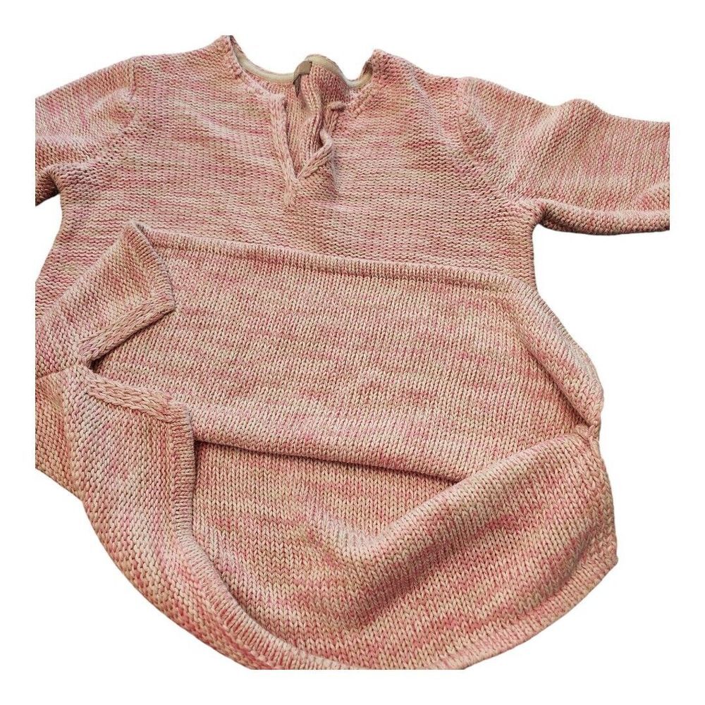 J Jill‎ Chenille Sweater Womens XS Petite Pink Multicolor Knit V Neck Pullover - Picture 12 of 12